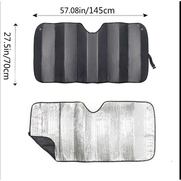 🔥 Overstock Deal – 3x‎ MCBUTY 5-Layer Car Windshield Sunshades – Cooled Car - Picture 5 of 7